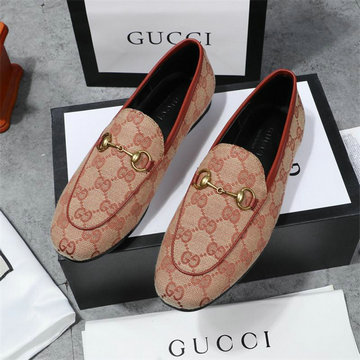 商品名称：グッチ GUCCI 26-GGJ25008B2025年新作 ホースビット ローファー レディース パンプス フラットシューズ 靴 レザー