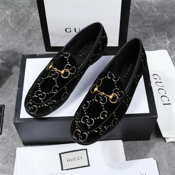 商品名称：グッチ GUCCI 26-GGJ25008D2025年新作 ホースビット ローファー レディース パンプス フラットシューズ 靴 レザー