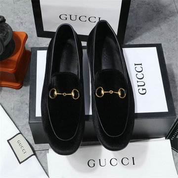 商品名称：グッチ GUCCI 26-GGJ25008R2025年新作 ホースビット ローファー レディース パンプス フラットシューズ 靴 レザー