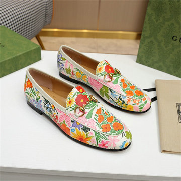 商品名称：グッチ GUCCI 26-GGJ25008Y2025年新作 ホースビット ローファー レディース パンプス フラットシューズ 靴 レザー
