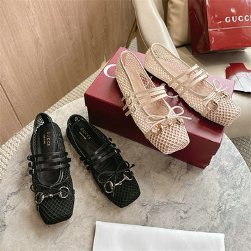商品名称：グッチ GUCCI 26-GGJ25009W2025年新作 ホースビット ローファー レディース パンプス フラットシューズ 靴 レザー
