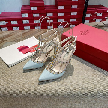 ヴァレンティノ Valentino 26-VTJ25002JQQL2025年新作 ロックスタッズ ストラップパンプス ハイヒールシューズ レディース