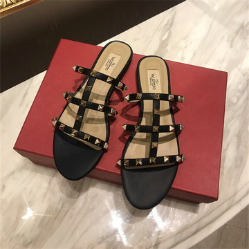 ヴァレンティノ Valentino 26-VTJ250052025年新作 ロックスタッズ スライドサンダル フラットミュール レディース