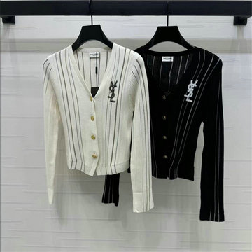 商品名称：イヴサンローラン Saint laurent YSL JS-MKYSL2500 2025年新作 カーディガン ロングスリーブ ニットセーター Vネック レディース