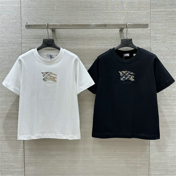 商品名称：バーバリー BURBERRY JS-TDBR250132025年新作 コットンジャージー ショートスリーブ ポロシャツ 半袖 カジュアル おしゃれ レディース