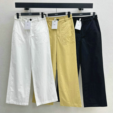 商品名称：クリスチャンディオール CHRISTIAN DIOR XG-KCCD250062025年新作 デニム クロップド パンツ ストレート ジーンズ レディース