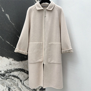 商品名称：エルメス HERMES XG-WTHE25003 2025年新作 ダブルフェース カシミヤ ロングコート ロングスリーブ アウターコート レディース