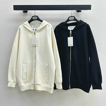 マックスマーラ MaxMara XG-WTMAX250012025年新作 フーディー ジップジャケット パーカ ロングスリーブ レディース