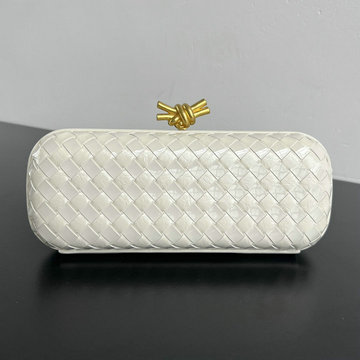 ボッテガヴェネタ BOTTEGAVENETA aj-BOV754783BS 2025年新色 ストレッチ ノット 横長シルエット ミノディエール クラッチバッグ イブニングバッグ
