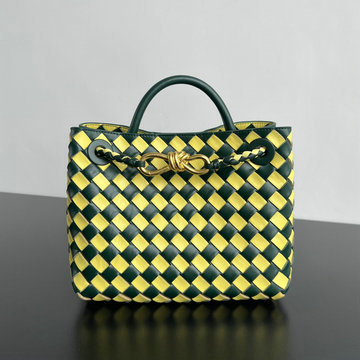 商品名称：ボッテガヴェネタ BOTTEGAVENETA  aj-BOV779152BYG2025年新作 スモール アンディアーモ トップハンドルバッグ トートバッグ ハンドバッグ