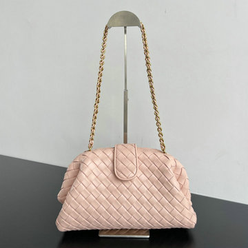 ボッテガヴェネタ BOTTEGAVENETA aj-BOV785807YF 2025年新作 チェーン付き ローレン1980 クラッチバッグ レディース ショルダーバッグ