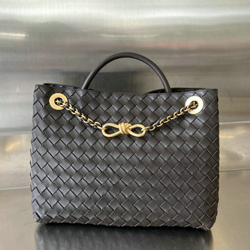 ボッテガヴェネタ BOTTEGAVENETA aj-BOV786009SK 2025年新作 ミディアム アンディアーモ トップハンドルバッグ トートバッグ ハンドバッグ