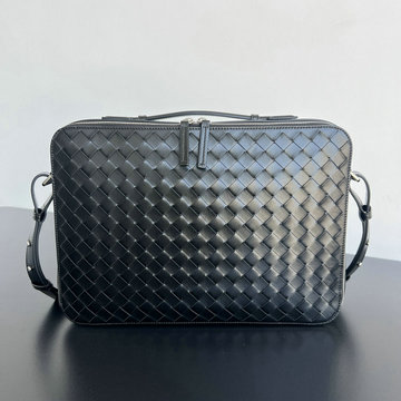 ボッテガヴェネタ BOTTEGAVENETA aj-BOV786662BK 2025年新作 ゲッタウェイ スリム ブリーフケース ショルダーバッグ