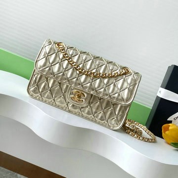 シャネル CHANEL CC-CH4795QJ2025年新作 スモール チェーンポーチ ショルダーバッグ クラッチバッグ レディース