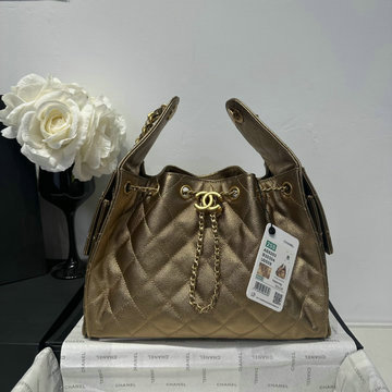 シャネル CHANEL CC-CH5293QJJS2025年新作 スモールバッグ チェーンポーチ ショルダーバッグ ドローストリング レディース