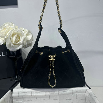シャネル CHANEL CC-CH5293RJBK2025年新作 ミディアムバッグ チェーンポーチ ショルダーバッグ ドローストリング レディース