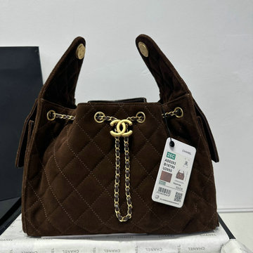 シャネル CHANEL CC-CH5293RJSK2025年新作 ミディアムバッグ チェーンポーチ ショルダーバッグ ドローストリング レディース
