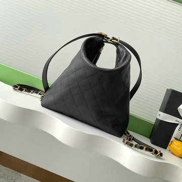 シャネル CHANEL CC-CH5523BK2025年新作 ミディアムバッグ ホーボーバッグ ハンドバッグ 2way ショルダーバッグ レディース