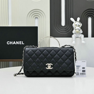 シャネル CHANEL CC-CH5554QBK2025年新作 スモール トートバッグ ハンドバッグ 2way ショルダーバッグ レディース
