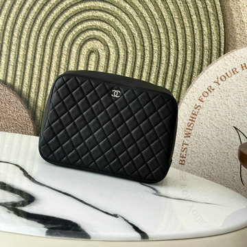 シャネル CHANEL CC-CH31106BK 2025年新作 化粧かばん クラッチバッグ 手持ちかばん ヴァニティーケース