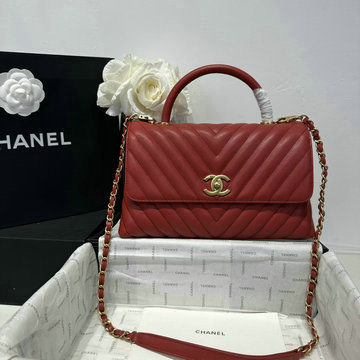 シャネル CHANEL CC-CH92991VQJRD2025年新作 トップハンドルバッグ トートバッグ ショルダーバッグ レディース