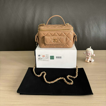 シャネル CHANEL CC-CH96023TH 2025年新作 チェーン クラッチ ヴァニティー ケース トートバッグ ショルダーバッグ 化粧かばん レディース