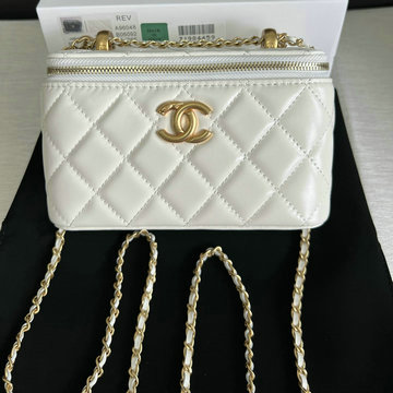 シャネル CHANEL CC-CH96048BS 2025年新作 チェーン クラッチ ヴァニティー ケース ショルダーバッグ 化粧かばん レディース
