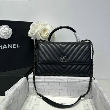 シャネル CHANEL CC-CH92991VQKBK2025年新作 トップハンドルバッグ トートバッグ ショルダーバッグ レディース