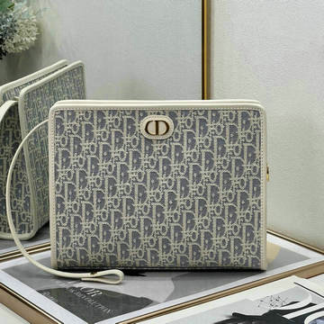 クリスチャンディオール CHRISTIAN DIOR 99-CD3398BLS 2025年 30 モンテーニュ ポーチ クラッチバッグ ストラップ付き 手持ちかばん