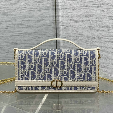 商品名称：クリスチャンディオール CHRISTIAN DIOR  99-CD5832BLS2025年 30 モンテーニュ Cigale チェーンポーチ ショルダーバッグ オブリークジャカード