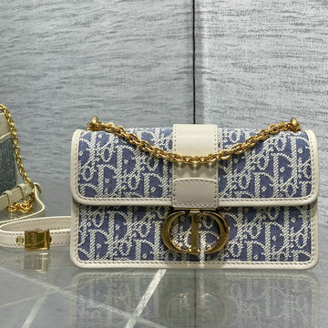 クリスチャンディオール CHRISTIAN DIOR 99-CD9207BLS 2025年 30 モンテーニュ イーストウエスト チェーンポーチ ショルダーバッグ