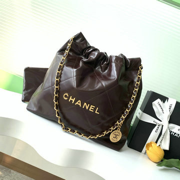 シャネル CHANEL 99-CH3260JH2025年 CHANEL 22 スモール ハンドバッグ チェーン ショルダーバッグ ポーチ付き レディース