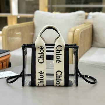 商品名称：クロエ CHLOE 99-CLE7666TBK2025年新作 Woody スモール トートバッグ ハンドバッグ 2way ショルダーバッグ