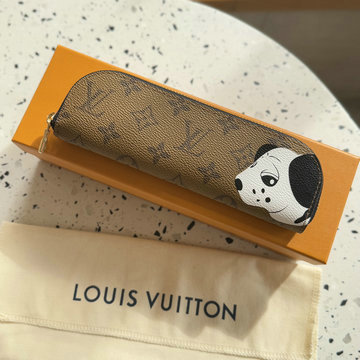 ルイヴィトン LOUISVUITTON 99-GI11122025年新作 ペンシルポーチ シャーロット ファブリック レザー