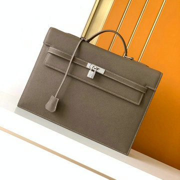 エルメス HERMES 99-HE60931BKQ2025年新作 ケリー サック ア デペッシュ 38 ブリーフケース トートバッグ ハンドバッグ メンズ ビジネスバッグ