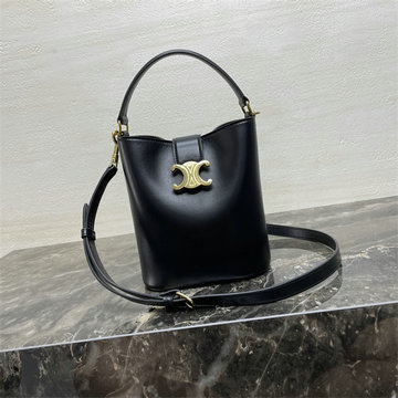 セリーヌ CELINE 2025年最新入荷 スモール ルイーズ バッグ バケットバッグ ショルダーバッグ スムースカーフスキン