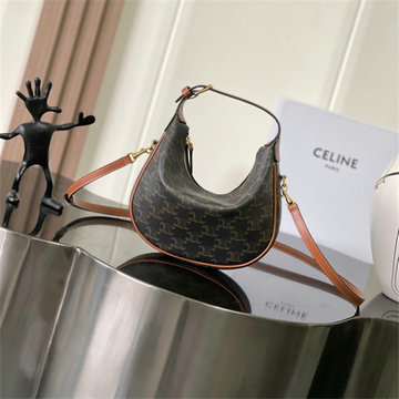 セリーヌ CELINE 2025年新作 ティーン ルル ホーボーバッグ トートバッグ ショルダーバッグ トリオンフキャンパス
