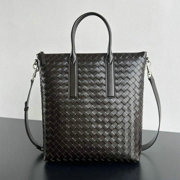 商品名称：ボッテガヴェネタ BOTTEGAVENETA aj-BOV815783SK 2025年新作 イントレチャート ファスナー ノースサウス トートバッグ ブリーフケース メンズ