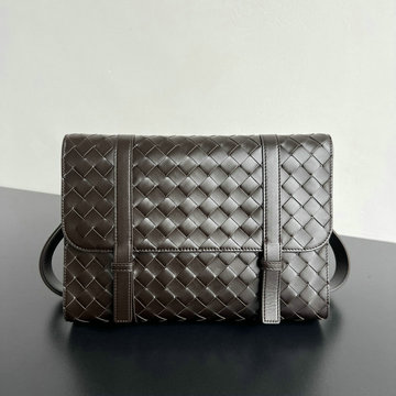 商品名称：ボッテガヴェネタ BOTTEGAVENETA aj-BOV815785SK2025年新作 イントレチャート メッセンジャーバッグ フラップバッグ ショルダーバッグ