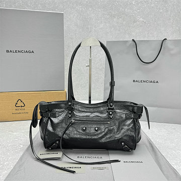 商品細詳を見る:バレンシアガ BALENCIAGA 99-BA92906BK 2025年新作 LE CITY イーストウェスト トートバッグ ハンドバッグ レディース