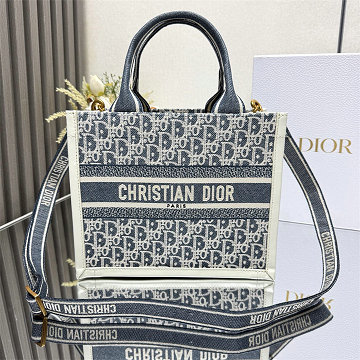 クリスチャンディオール CHRISTIAN DIOR JS-CD1265ZPBL2025年新作 Book Tote ブック スモール トートバッグ ハンドバッグ レディース