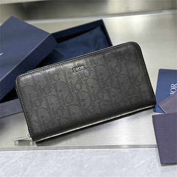 クリスチャンディオール CHRISTIAN DIOR 99-CD2252GBK2025年新作 ロングウォレット ジップウォレット ファスナー長財布 レザー