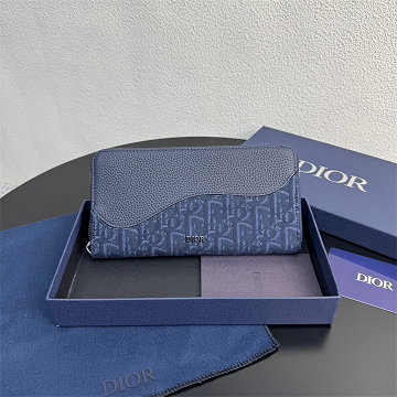クリスチャンディオール CHRISTIAN DIOR 99-CD2252TSL2025年新作 サドル バーティカル ロングウォレット ファスナー長財布