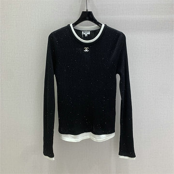 シャネル CHANEL JS-MCCH250052025年新作 セーター ロングスリーブ ウール ニットシャツ クルーネック レディース