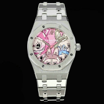 商品名称：オーデマピゲ AUDEMARS PIGUET JS-APT25003W2025年新作 Labubu Blaken レディース ウォッチ自動巻き 腕時計 ステンレスベルト