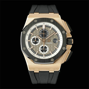 商品名称：オーデマピゲ AUDEMARS PIGUET JS-APT25004JH2025年新作 ロイヤルオーク オフショア クロノグラフ ウォッチ メンズ 自動巻き 腕時計 ラバーベルト