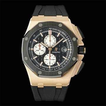 商品名称：オーデマピゲ AUDEMARS PIGUET JS-APT25004JK2025年新作 ロイヤルオーク オフショア クロノグラフ ウォッチ メンズ 自動巻き 腕時計 ラバーベルト