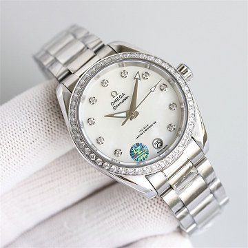 オメガ OMEGA  JS-OMT25008 2025年新作 Seamaster シーマスター オートマティック ウォッチ レディース 時計 ステンレスベルト