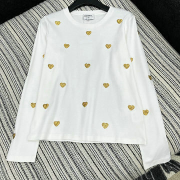 シャネル CHANEL JS-TCCH25005 2025年新作 ロングスリーブ Tシャツ クルーネック レディース
