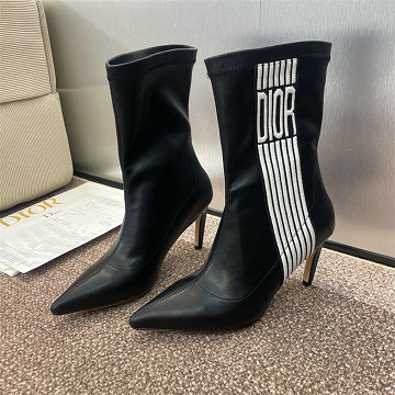 クリスチャンディオール CHRISTIAN DIOR 26-CDJ25021ZGP 2025年新作 ミディブーツ ハイヒールシューズ レディース 靴